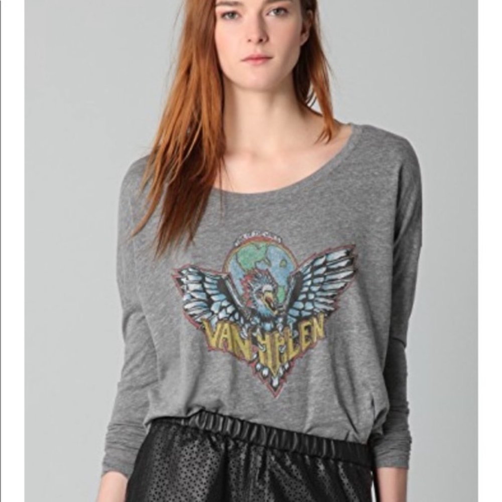 Chaser Van Halen Long Sleeve Rock Band Shirt